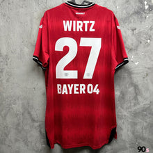 Load image into Gallery viewer, 《 拍賣貨品 》 2022-23 利華古遜|主場|球員版|#27 獲斯|BNWT|XL|2022-23 Bayer Leverkusen Home #27 Wirtz Player Issue Pro ( XL )