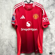 Load image into Gallery viewer, 2024-25 Manchester United Home with EPL / Europa Version ( Multiple Sizes )