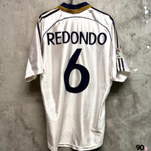 Load image into Gallery viewer, 《 拍賣貨品 》 1998-00 皇家馬德里|主場|#6 列當度|西甲 Full Set |85% New|S |1998-00 Real Madrid Home #6 Redondo La Liga Verison ( S )