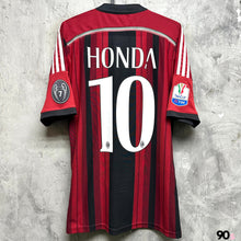Load image into Gallery viewer, 《 拍賣貨品 》 2014-15 AC米蘭|主場|#10 本田圭佑|意大利盃 Full Set|BNWT|S|2014-15 AC Milan Home #10 Honda Tim Cup ( S )