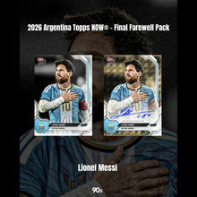Load image into Gallery viewer, Lionel Messi - 2026 Argentina Topps NOW® - Final Farewell Pack Group Order