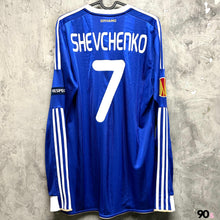 將圖片載入圖庫檢視器 《 拍賣貨品 》 2011-13 基輔戴拿模|作客長袖|球員版|#7 舒夫真高|歐霸 Full Set|90% New|L|2011-13 Dynamo Keiv Away L/S #7 Shevchenko Europa Version Formotion ( L )
