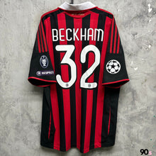 將圖片載入圖庫檢視器 《 拍賣貨品 》 2009-10 AC米蘭|主場|#32 碧咸| 歐聯Full Set|90% New|XL