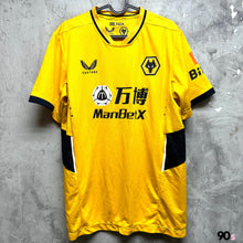 將圖片載入圖庫檢視器 《 拍賣貨品 》 2021-22 狼隊|主場|球員版|95% New|L|2021-22 Wolves Home Authentic ( L )