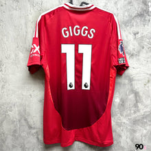 Load image into Gallery viewer, 2024-25 Manchester United Home with EPL / Europa Version ( Multiple Sizes )