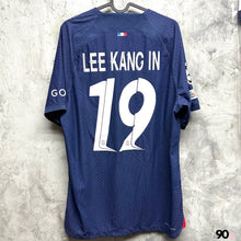 Load image into Gallery viewer, 《 拍賣貨品 》 2023-24 巴黎聖日耳門|主場|球員版|#19 李康仁|歐聯 Full Set|BNWT|L