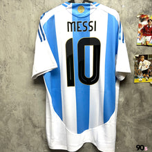 Load image into Gallery viewer, 2024 Argentina Home Authentic with Official Nameset & Copa America 2024 Final Set ( Multiple Sizes )