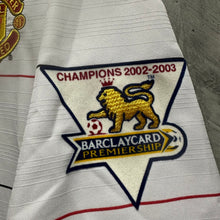 將圖片載入圖庫檢視器 《 拍賣貨品 》2003-04 曼聯|作客|#7 C朗拿度|英超 Full Set|90% New|M|2003-04 Manchester United Away #7 Ronaldo EPL Version ( M )