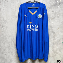 將圖片載入圖庫檢視器 《 拍賣貨品 》 2015-16 李斯特城|主場長袖|BNWT( 3XL )