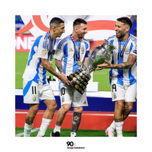 Load image into Gallery viewer, 2024 Argentina Home with Official Nameset & Copa America 2024 Final Set ( Multiple Sizes )