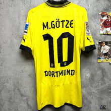 Load image into Gallery viewer, 2012-13 Dortmund|Home|Player Version|Bundesliga Full Set|#10 Gotze|Defects Goods|M|2012-13 Dortmund Home Authentic #10 M.Gotze Bundesliga Set (M)