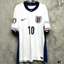 Load image into Gallery viewer, 《 拍賣貨品 》 2024-25 英格蘭|主場|球員版| #10 比寧咸|歐國盃 Full Set|95% New|L