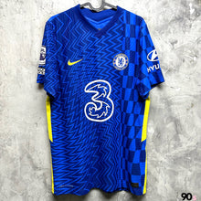 將圖片載入圖庫檢視器 《 拍賣貨品 》 2021-22 車路士|主場|球員版|#6 泰亞高施華|英超 Full Set|95% New|L|2021-22 Chelsea Home #6 T. Silva EPL Version authentic ( L )