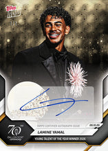 Load image into Gallery viewer, Lamine Yamal - 2026 Ballon d'Or Topps NOW® - Card 2