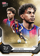 Load image into Gallery viewer, Lamine Yamal - 2026 Ballon d'Or Topps NOW® - Card 2