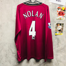Load image into Gallery viewer, 2006-07 Bolton Away L/S #4 Nolan (L)