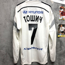 Load image into Gallery viewer, 2014-15 CSKA Moscow Away L/S Player Issue #7 Tosic (League Version) (Size 5)