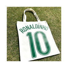 Load image into Gallery viewer, 【Football Culture Studio】-World Cup Legend 2006 Ronaldinho' Tote Bag