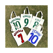 Load image into Gallery viewer, 【Football Culture Studio】-World Cup Legend 2006 Zidane' Tote Bag