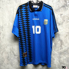 Load image into Gallery viewer, 1996-97 阿根廷｜原裝復刻作客｜95% New｜Asia XL｜1996 Argentina Away Official Reissue #10 ( Asia XL )
