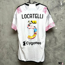 Load image into Gallery viewer, 2023-24 祖雲達斯｜作客｜#5 盧卡迪尼｜友誼賽 Full Set｜更衣室球員版｜90% New｜Size 7｜2023-24 Juventus Away #5 Locatelli Friendly Player Issue ( Size 7 )
