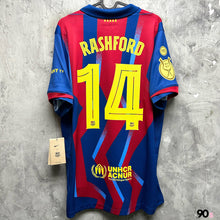 將圖片載入圖庫檢視器 2025-26 巴塞隆拿｜第四球衣｜西班牙超級盃 Full Set｜BNWT｜2025-26 Barcelona Fourth Super Cup Final Version ( Multiple Sizes )
