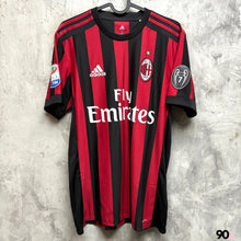Load image into Gallery viewer, 2017-18 AC米蘭｜主場｜#73 盧卡迪尼｜意甲Full Set｜90% New｜S｜2017-18 AC Milan Home #73 Locatelli ( S )
