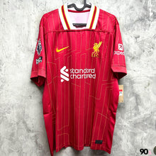 將圖片載入圖庫檢視器 2024-25 利物浦｜主場｜連英超字章｜BNWT｜2024-25 Liverpool Home with EPL Set ( Multiple Sizes )
