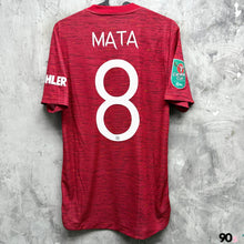 Load image into Gallery viewer, 2020-21 曼聯｜主場｜球員版｜#8 馬達｜聯賽盃 Full Set｜S｜2020-21 Manchester United Home #8 Mata Carabao Cup Version authentic ( S )
