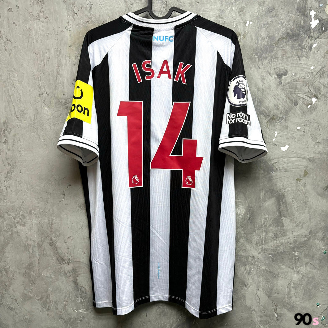 2022-23 紐卡素｜主場｜球員版｜#14 伊薩｜英超 Full Set｜BNWT｜L｜2022-23 Newcastle Home #14 Isak EPL Version authentic ( L )
