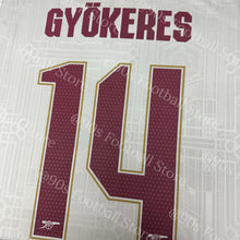 將圖片載入圖庫檢視器 《Official Printing &amp; Patches》 2025-26 阿仙奴｜第二作客印字｜2025-26 Arsenal Third Official Nameset
