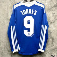 Load image into Gallery viewer, 2011-12 車路士｜主場長袖｜#9 費蘭度托利斯｜90% New｜Boys 164｜2011-12 Chelsea Home L/S #9 Torres ( Boys 164 )
