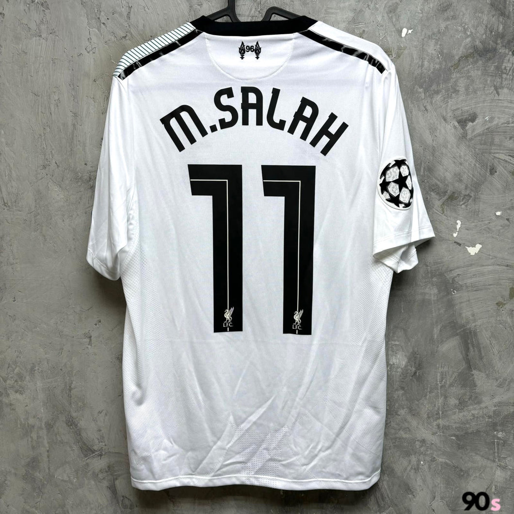2017-18 利物浦｜作客｜#11 沙拿｜歐聯 Full Set｜95% New｜S｜2017-18 Liverpool Away #11 Salah UCL Version ( S )