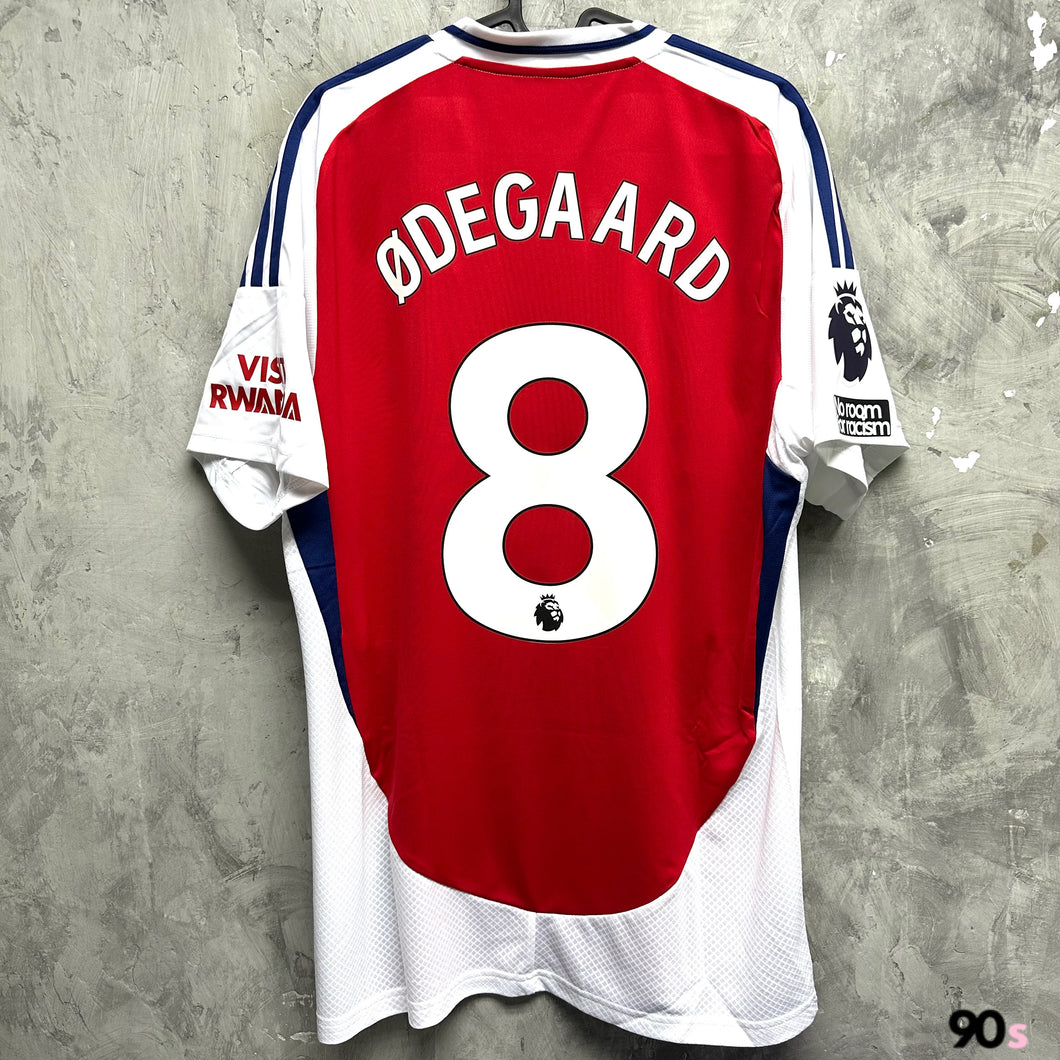 2024-25 阿仙奴｜主場｜BNWT｜連英超字章 / 歐聯字章｜2024-25 Arsenal Home with EPL version or UCL version ( Multiple Sizes )