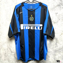 將圖片載入圖庫檢視器 2004-05 國際米蘭｜主場｜#10 阿祖安奴｜90% New｜XL｜2004-05 Inter Home #10 Adriano ( XL )
