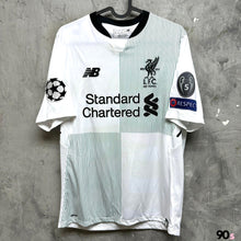 Load image into Gallery viewer, 2017-18 利物浦｜作客｜#11 沙拿｜歐聯 Full Set｜95% New｜S｜2017-18 Liverpool Away #11 Salah UCL Version ( S )
