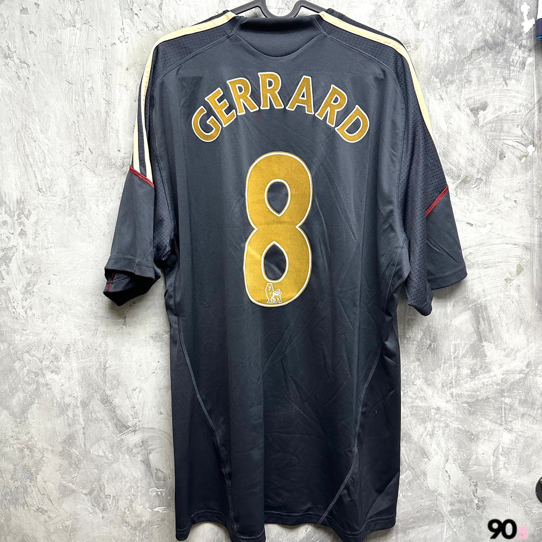 2009-10 利物浦｜作客｜#4 謝拉特｜90% New｜XL｜2009-10 Liverpool Away #4 Gerrard ( XL )