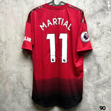 Load image into Gallery viewer, 《 拍賣貨品 》  2018-19 曼聯｜主場｜球員版｜#11 馬斯亞｜英超 Full Set｜95% New｜L｜2018-19 Manchester United Home #11 Martial EPL Version Authentic ( L )
