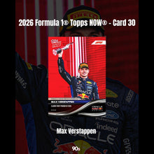 將圖片載入圖庫檢視器 Max Verstappen - 2026 Formula 1® Topps NOW® - Card 30
