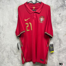 將圖片載入圖庫檢視器 2020-21 葡萄牙｜主場｜#21 祖達｜BNWT｜L｜2020-21 Portugal Home #21 Diogo. J ( L )
