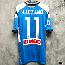 Load image into Gallery viewer, 《 拍賣貨品 》  2019-20 拿玻里｜主場｜#11 羅辛奴｜意甲 Full Set｜BNWT｜L｜2019-20 Napoli Home #11 H.Lozano Serie A ( L )
