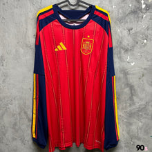 將圖片載入圖庫檢視器 2026-27 西班牙｜主場長袖｜BNWT｜2026-27 Spain Home L/S World Cup 2026 ( Multiple Sizes )
