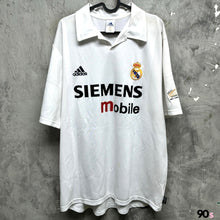 Load image into Gallery viewer, 2002-03 皇家馬德里｜主場｜#5 施丹｜西甲 Full Set｜80% New｜L｜2002-03 Real Madrid Home #5 Zidane La Liga Version ( L )
