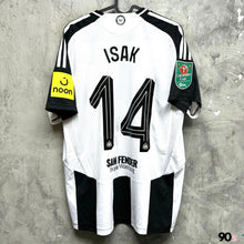 Load image into Gallery viewer, 2024-25 紐卡素｜主場｜球員版｜#14 伊薩｜聯賽杯決賽Full Set｜BNWT｜L｜2024-25 Newcastle Home #14 Isak Carabao Cup Final Version authentic ( L )
