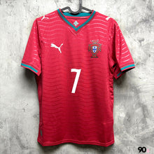 將圖片載入圖庫檢視器 2026-27 葡萄牙｜主場童裝｜#7 C朗拿度｜BNWT｜2026-27 Portugal Home #7 Ronaldo Kids World Cup 2026 ( Multiple Sizes )
