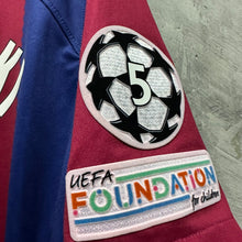 Load image into Gallery viewer, 2023-24 巴塞隆拿｜主場｜#9 利雲度夫斯基｜歐聯 Full Set｜85% New｜L｜2023-24 Barcelona Home #9 Lewandowski UCL Set ( L )
