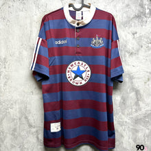 Load image into Gallery viewer, 《原裝復刻》1995-96 紐卡素｜原裝復刻作客｜BNWT｜1995-96 Newcastle x Adidas Away Official Reissue ( Multiple Sizes )
