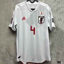 Load image into Gallery viewer, 2018-19 Japan｜Guest｜Player Edition｜2019 Asian Cup Full Set｜#4 Keisuke Honda｜90% New｜JP O｜2018-19 Japan Away Authentic #4 Honda (JP O)
