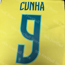 將圖片載入圖庫檢視器 《Official Printing &amp; Patches》 2026-27 巴西｜主場印字｜2026-27 Brazil Home Official Nameset
