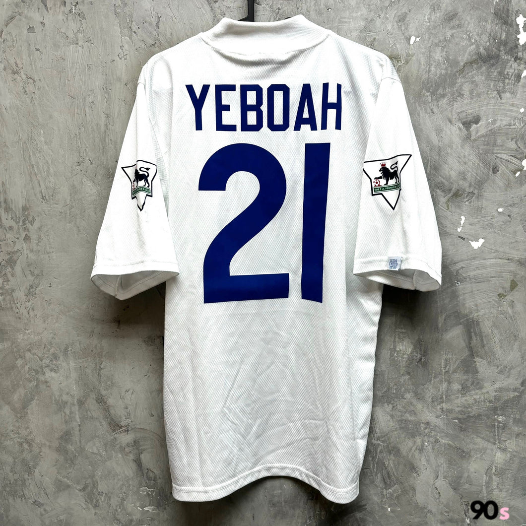 1995-96 列斯聯｜主場｜#21 耶保亞｜90% New｜M｜1995-96 Leeds Home #21 Yenoah EPL Version ( M )
